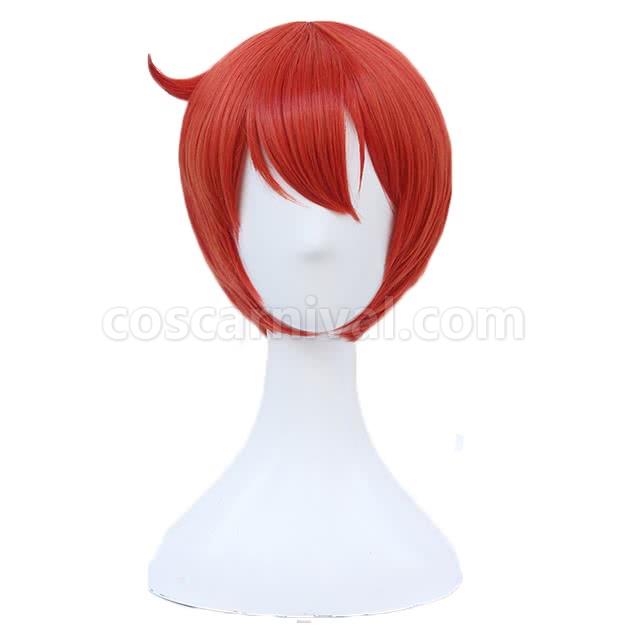 hataraku saibou cells at work ae3803 red blood cell short orange wigs cosplays