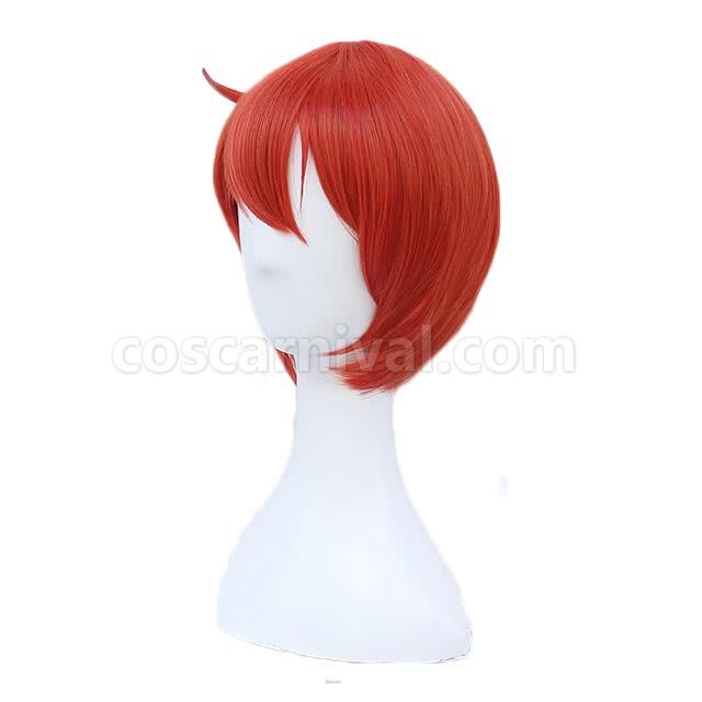 hataraku saibou cells at work ae3803 red blood cell short orange wigs cosplays
