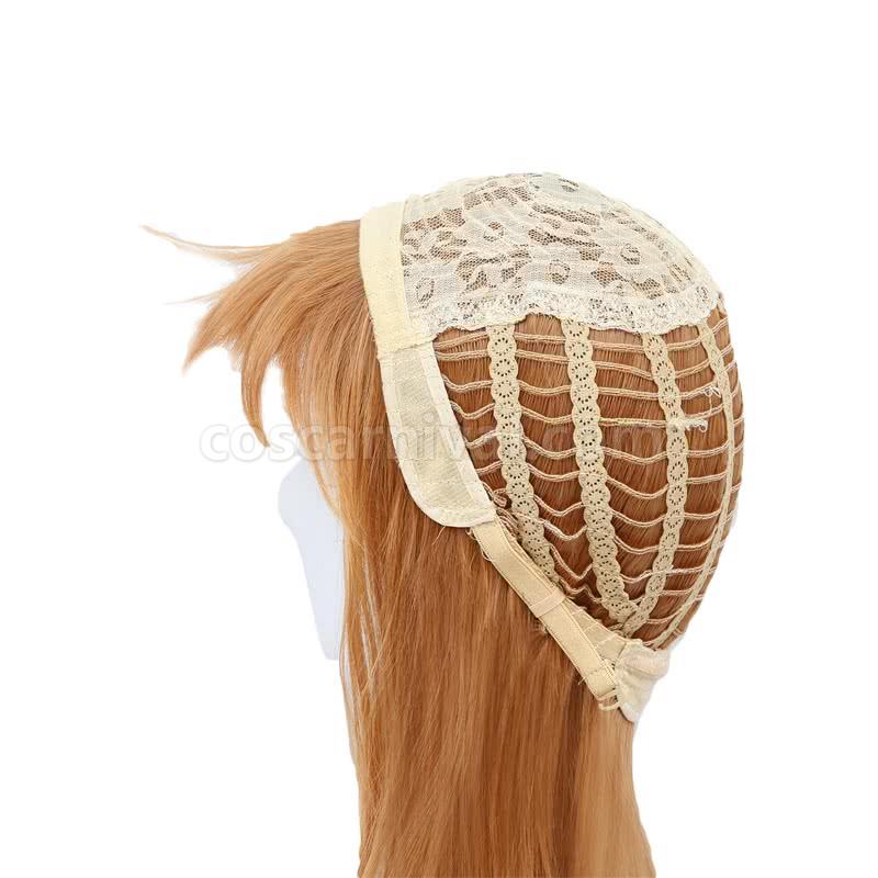 hataraku saibou cells at work keshouban long straight flaxen wigs cosplays