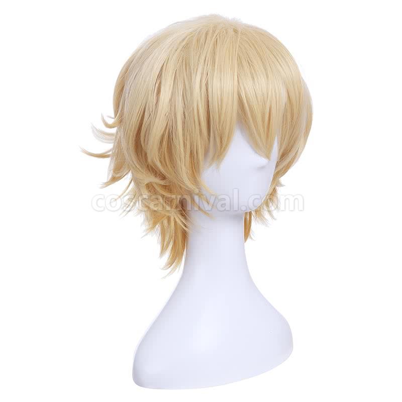 hataraku saibou cells at work killer t saibou short blonde wigs anime cosplay