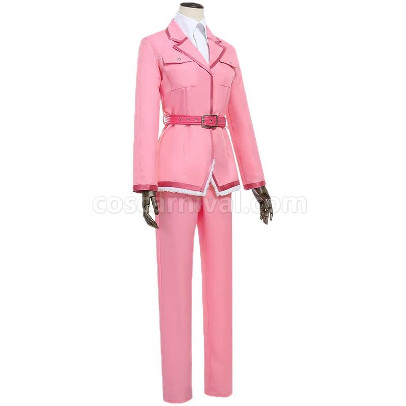 Hataraku Saibou Cells At Work Saibou Eosinophils Pink Uniform Cosplay Costume