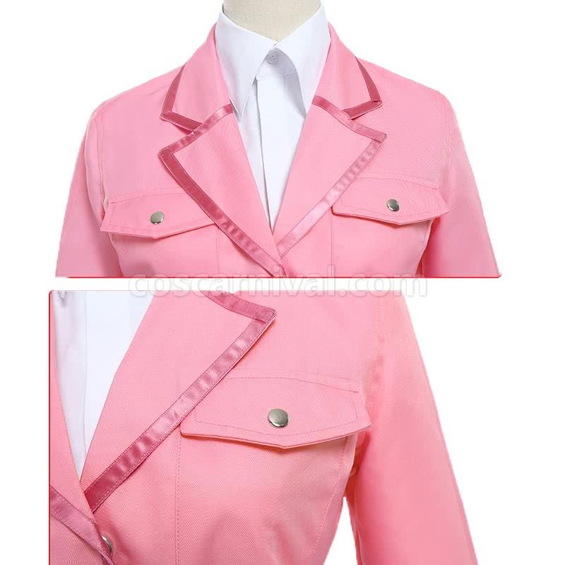 Hataraku Saibou Cells At Work Saibou Eosinophils Pink Uniform Cosplay Costume