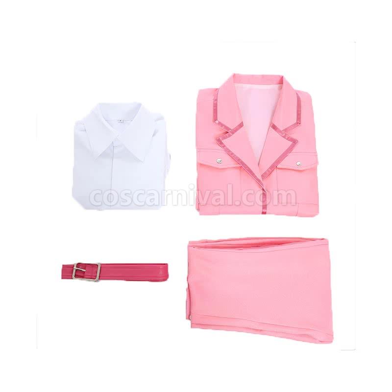 Hataraku Saibou Cells At Work Saibou Eosinophils Pink Uniform Cosplay Costume