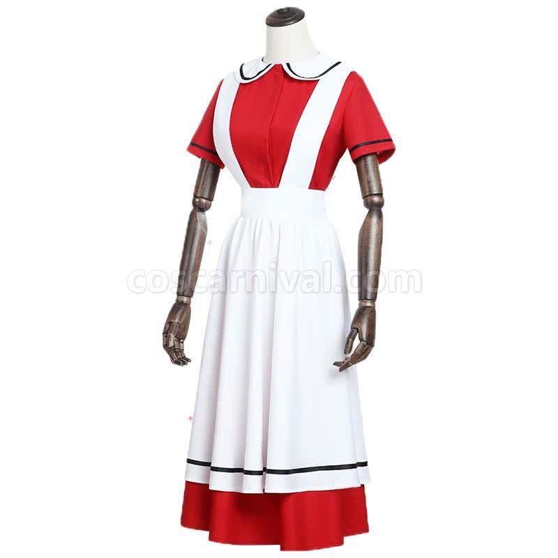 Hataraku Saibou 청소년 적혈구 드레스 세포 직장에서 코스프레 의상