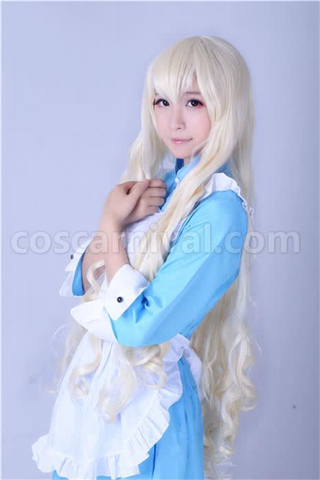 Heat Haze Kagerou Project 코자 쿠라 마리 메이드 슈트 맞춤 코스프레 의상