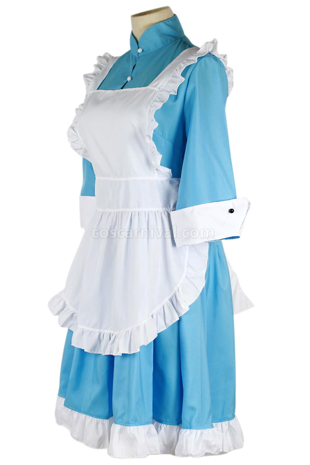 Heat Haze Kagerou Project 코자 쿠라 마리 메이드 슈트 맞춤 코스프레 의상