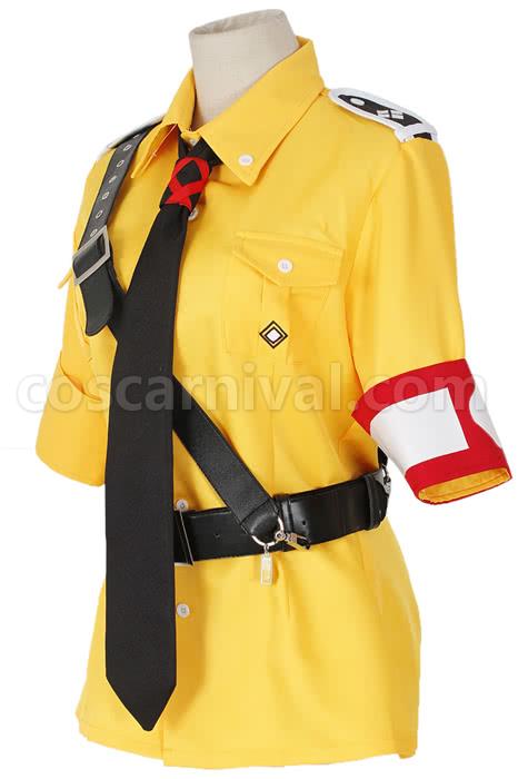 ヘルシング セラス ビクトリア イエロー ドレス ユニフォーム コスプレ コスチューム cocarnival