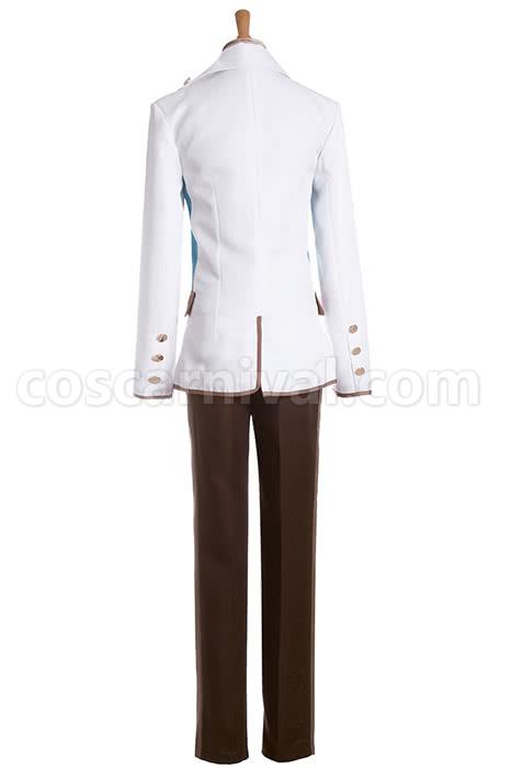 High School Star Musical Nayuki Tooru White Cosplay Costume coscarnival
