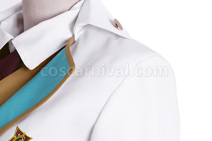 High School Star Musical Nayuki Tooru White Cosplay Costume coscarnival