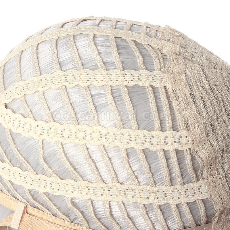 hololive english vtuber gawr gura blue mixed white long wigs anime cosplay costumes