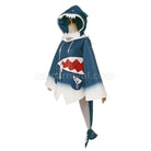 Hololive English Vtuber Gawr Gura With Tail Cosplay Costume, side view