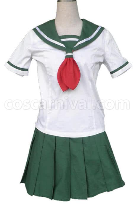 InuYasha Higurashi Kagome Summer School Uniform Cosplay Costume