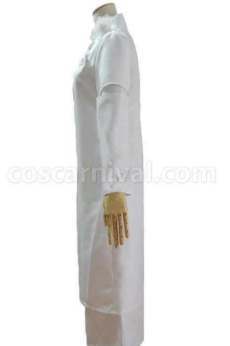 Inuyasha Kanna White Kimono Cosplay Costume