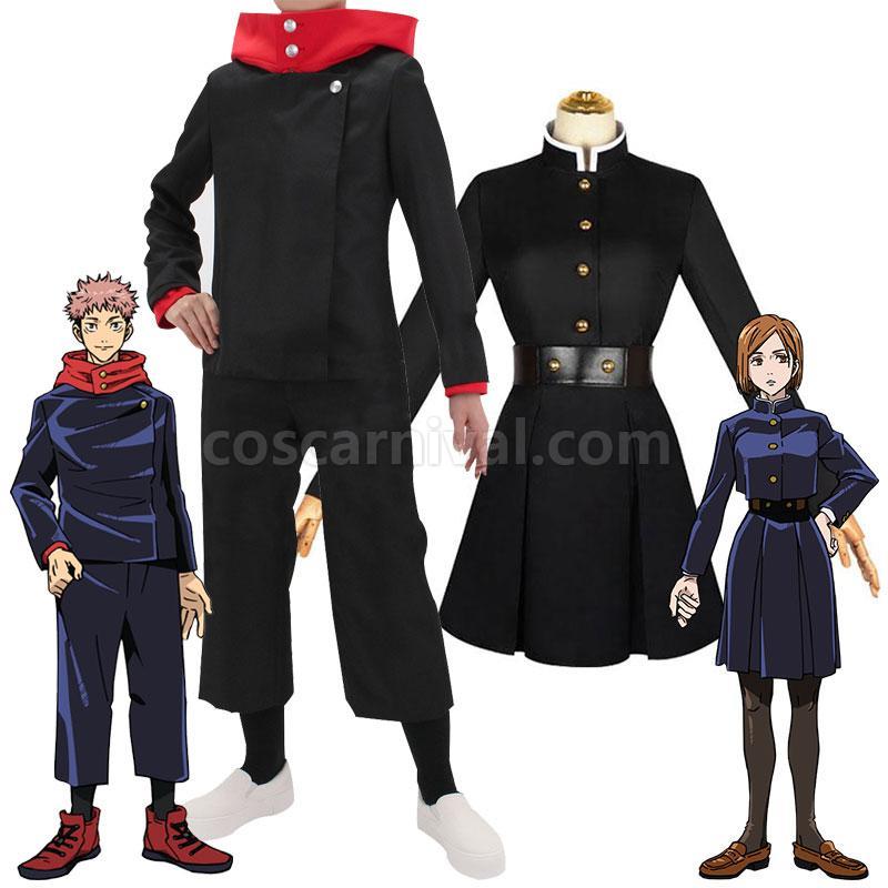 Jujutsu Kaisen Sorcery Fight Itadori Yuuji Kugisaki Nobara Uniform Costumes