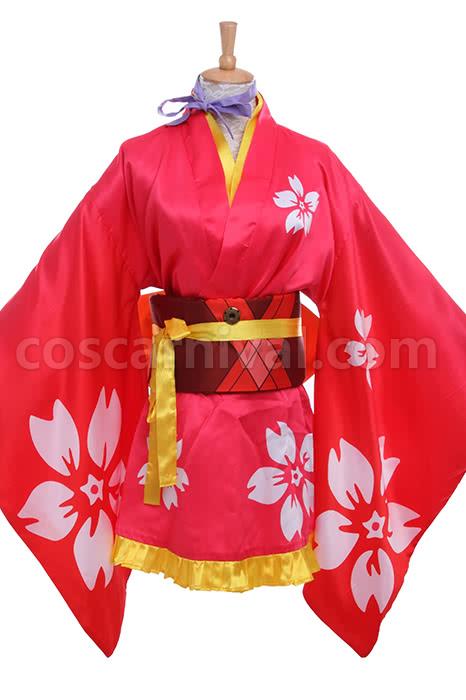 Kabaneri of the Iron Fortress Mumei Hozumi Kimono Cosplay Costume