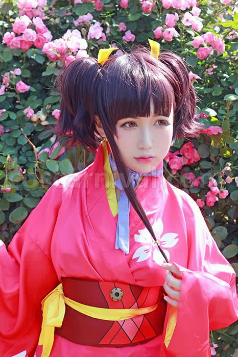 Kabaneri of the Iron Fortress Mumei Hozumi Kimono Cosplay Costume