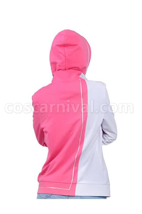 Kagerou Project 까마귀 핑크 &amp; 화이트 맞춤 코스프레 의상