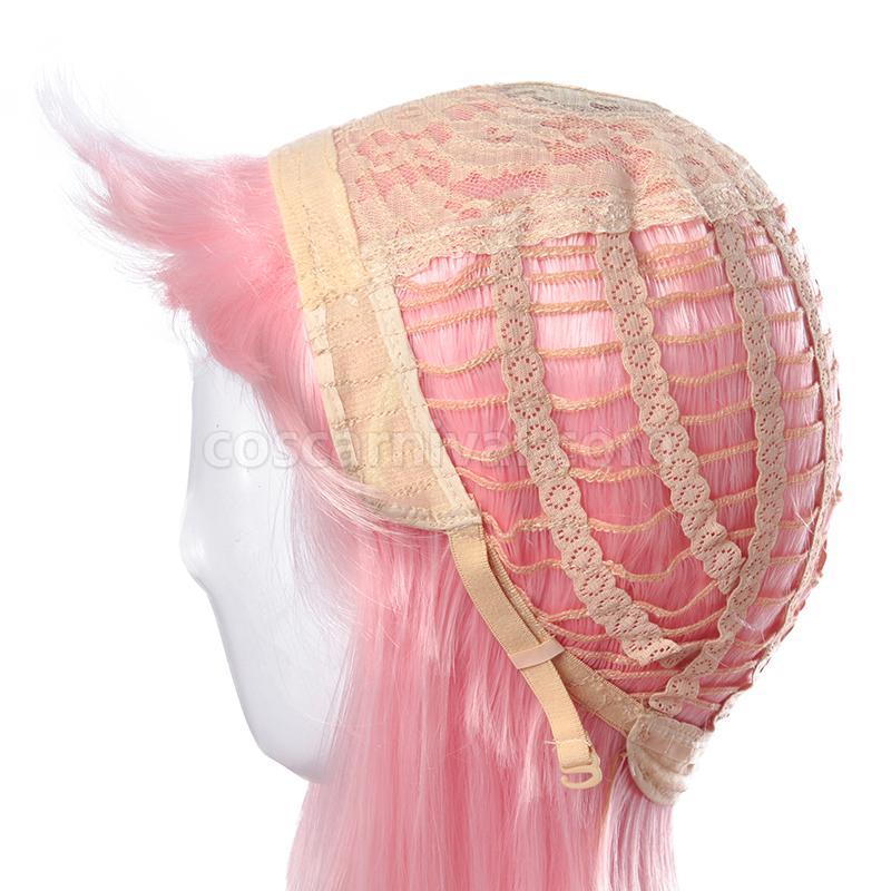 kaguya sama love is war chika fujiwara pink long cospaly wigs custom cosplays
