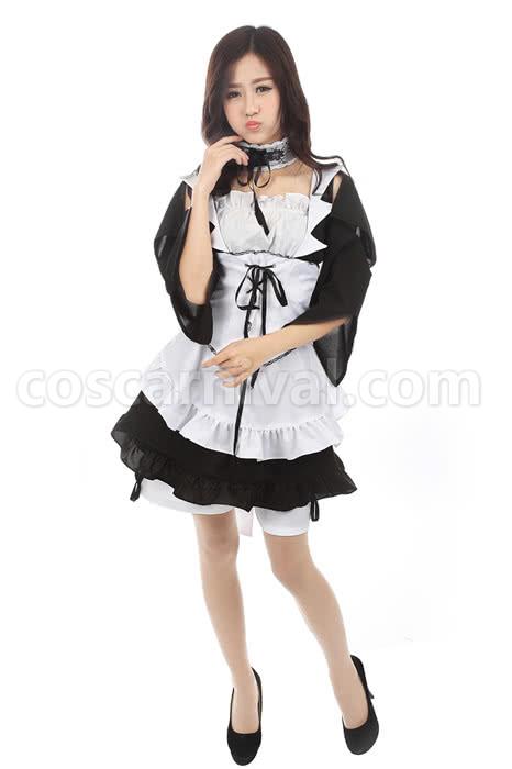 Kaichou Wa Maid-Sama! Misaki Ayuzawa Dress -Made Cosplay Costume coscarnival