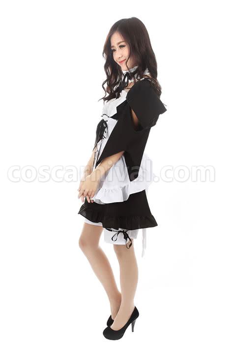 会長はメイド様！鮎沢美咲 ドレスメイド コスプレ衣装 coscarnival