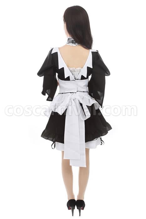 会長はメイド様！鮎沢美咲 ドレスメイド コスプレ衣装 coscarnival