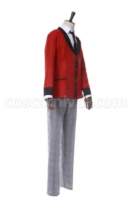 Kakegurui Ryouta Suzui Red Uniform Cosplay Costume