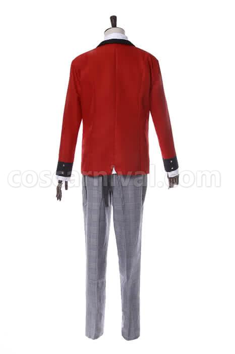 Kakegurui Ryouta Suzui Red Uniform Cosplay Costume