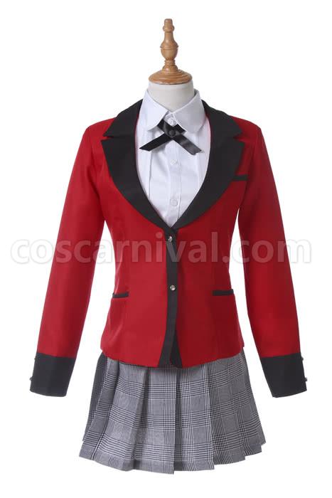Kakegurui Yumeko Jabami Uniform Cosplay Costume