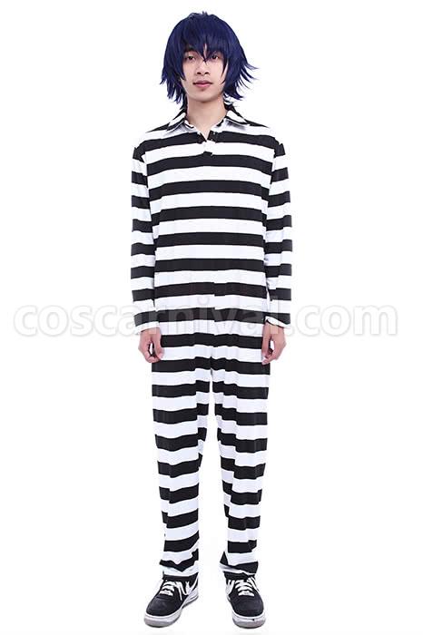 Kangoku Gakuen Prison School Hana Midorikawa Jumpsuit Uniform Cosplay Costume coscarnival
