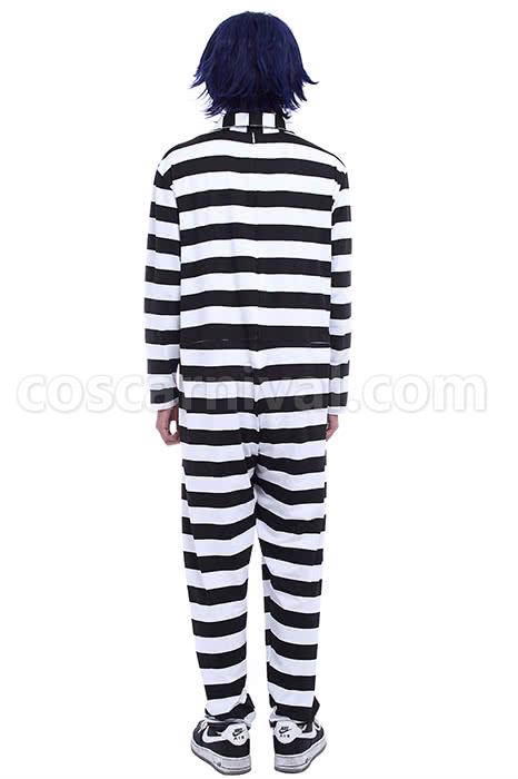 Kangoku Gakuen Prison School Hana Midorikawa Jumpsuit Uniform Cosplay Costume coscarnival