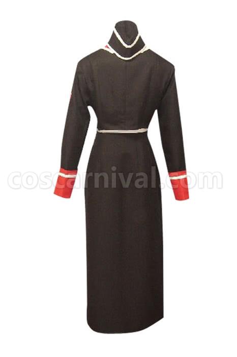 katsuragi misato Uniform Cosplay Costume, back view