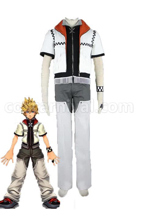 Kingdom Hearts II Roxas Outfit 1st Version Set Custom Cosplay