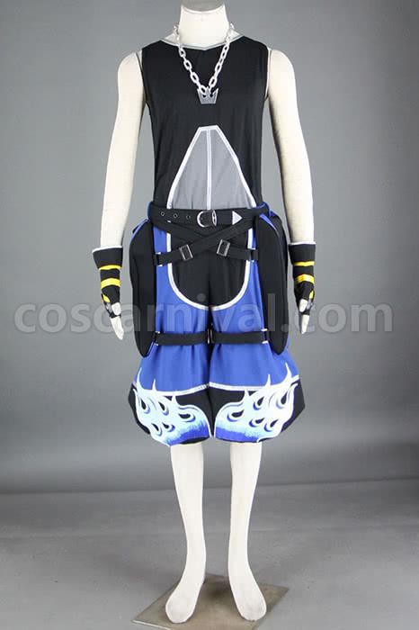 Kingdom Hearts Sora 2st Version Set Cosplay Costume