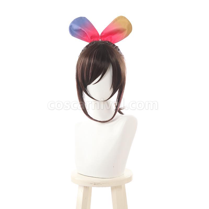 キズナアイ ブラウン ミックスピンク コスプレ衣装 cocarnival