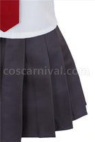Kousaka kirino Short Sleeve Gray School Uniform Cosplay Costume, skirt detail
