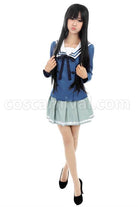 Kyoukai No Kanata Kuriyama Mirai Fashion Uniform Cosplay Costume, detail 1
