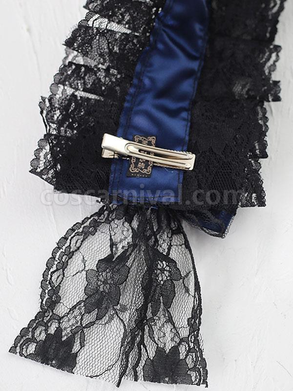 Gothic Lolita Headdress Lace Bow Lolita Headband coscarnival