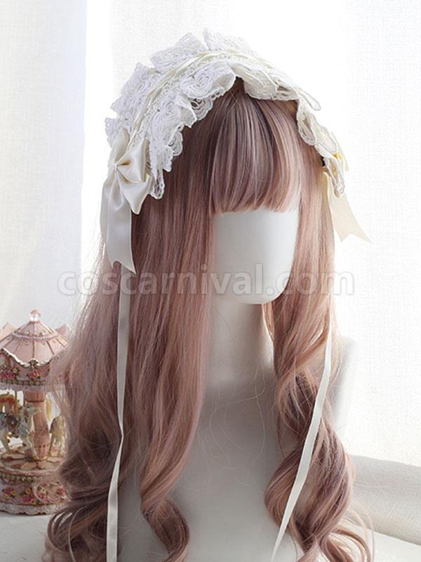 Sweet Lolita Headdress Lace?Bows Lolita Headband coscarnival