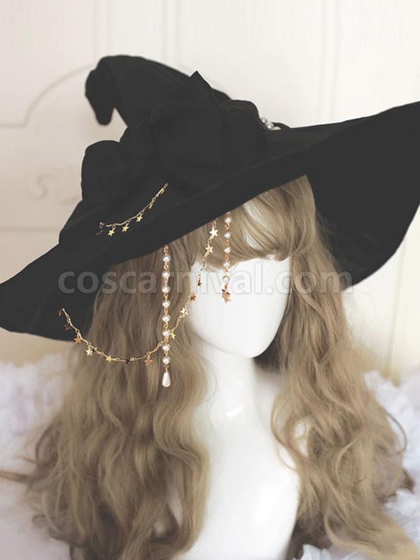 Gothic Lolita Hat Rose?Chains Accessory Polyester Red Lolita Accessories coscarnival