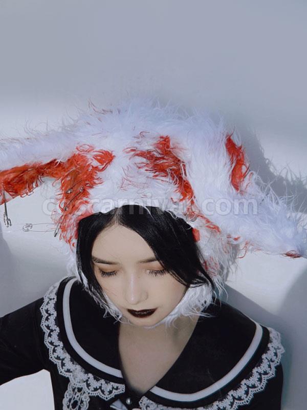 Gothic Lolita Hat White Accessory Polyester Lolita Accessories coscarnival