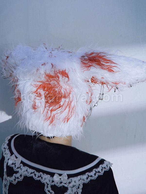 Gothic Lolita Hat White Accessory Polyester Lolita Accessories coscarnival