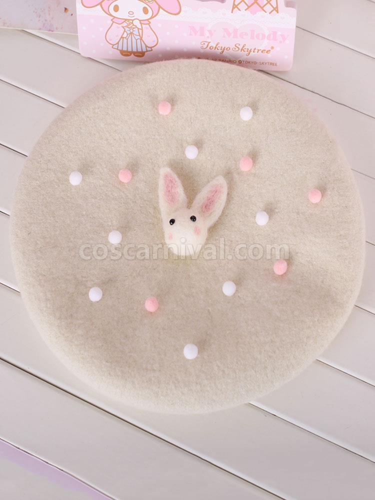 Sweet Lolita Hat Pink BowknotBow Polyester Lolita Accessories Headwear coscarnival