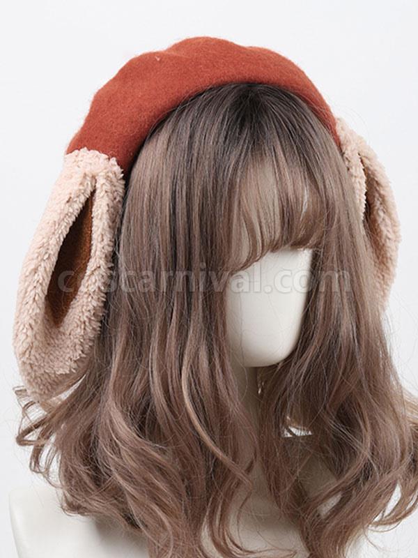 ROCOCO Style Lolita Hat Accessory Red Lolita Accessories coscarnival