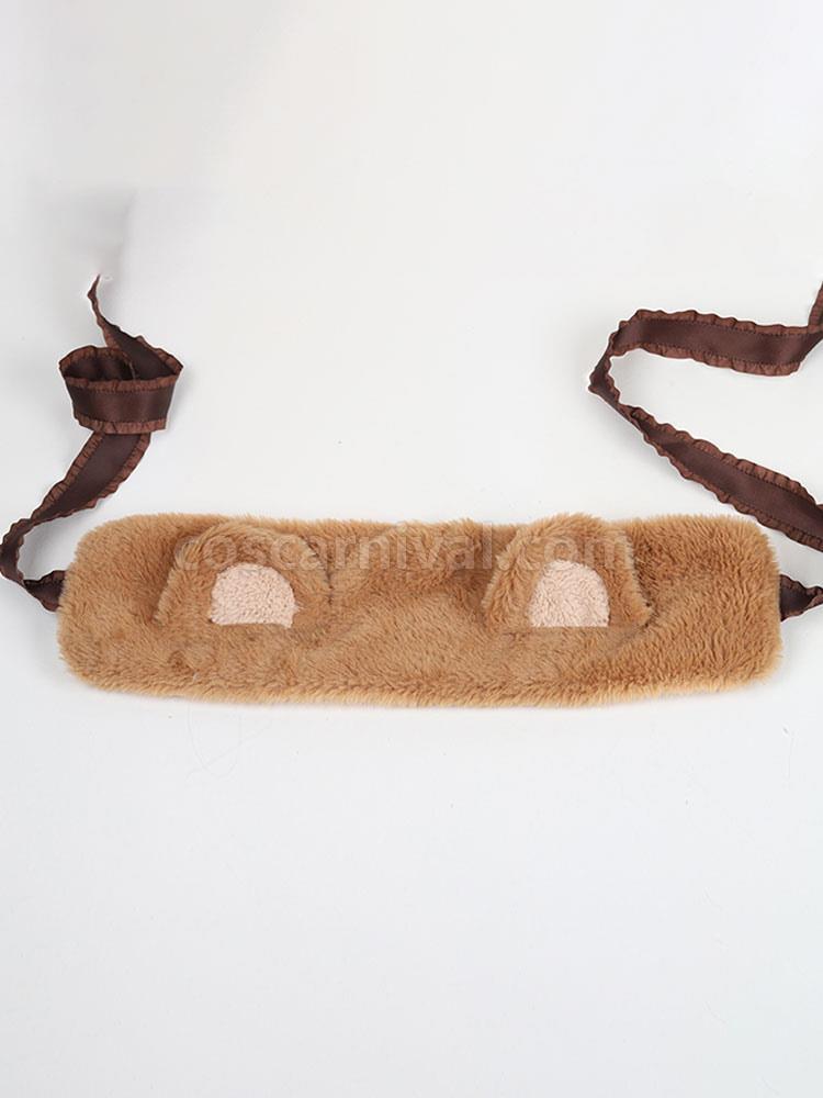 Sweet Lolita Hat Accessory Light Brown Lolita Accessories coscarnival