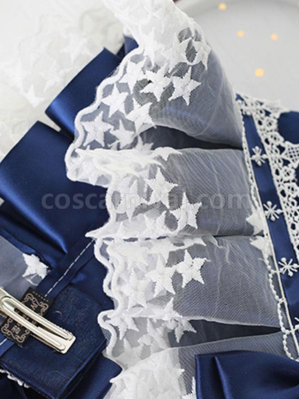 Sweet Lolita Headdress Lace?Bows Headband Headwear coscarnival