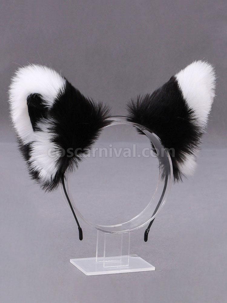 Sweet Lolita Accessories White Cats Ears Cute Lolita Accessory coscarnival