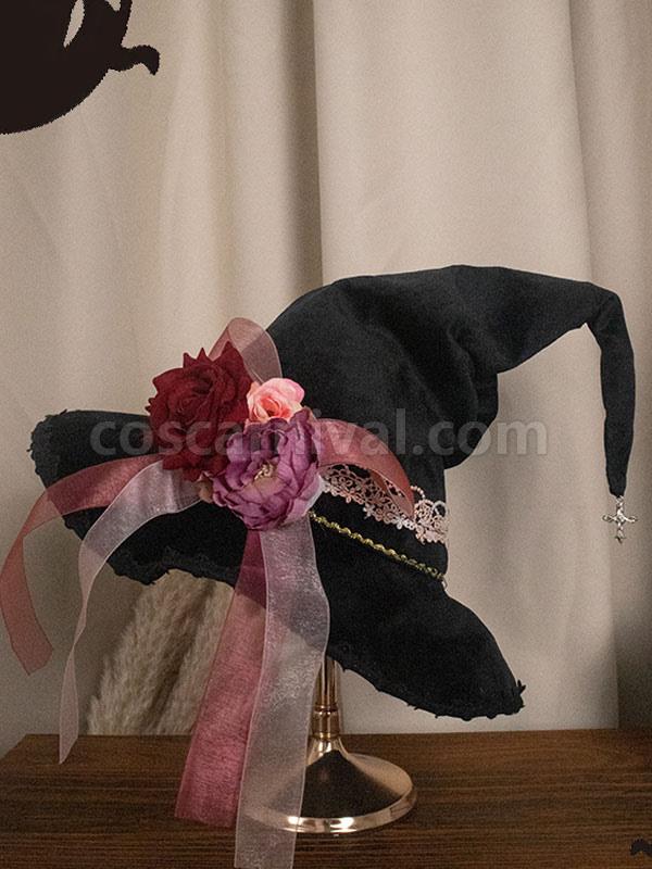 Gothic Lolita Hat Accessory Polyester Black Lolita Accessories coscarnival