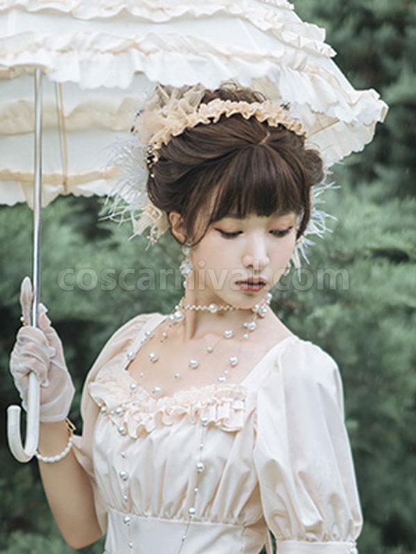 Black Lolita Headdress Cathighness Headwear Lolita Headband coscarnival