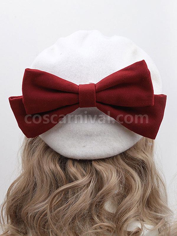 ROCOCO Style Lolita Hat Light Sky Blue Bows Accessory Lolita Accessories coscarnival