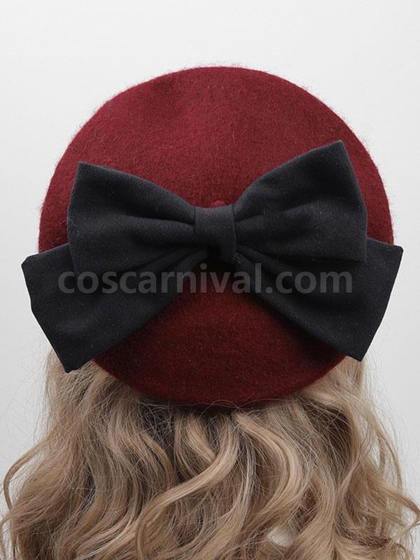 ROCOCO Style Lolita Hat Light Sky Blue Bows Accessory Lolita Accessories coscarnival